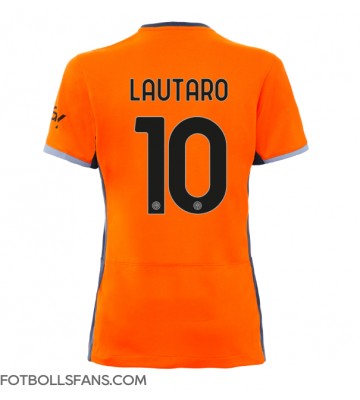Inter Milan Lautaro Martinez #10 Replika Tredje Tröja Damer 2023-24 Kortärmad